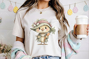 Whimsical Easter Chick Clipart, an Illustration by OK Design (Thumbnail 6 of 6)