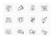 Advertising Animated Icons, an Outline Icon by Vectors Market (Thumbnail 7 of 8)