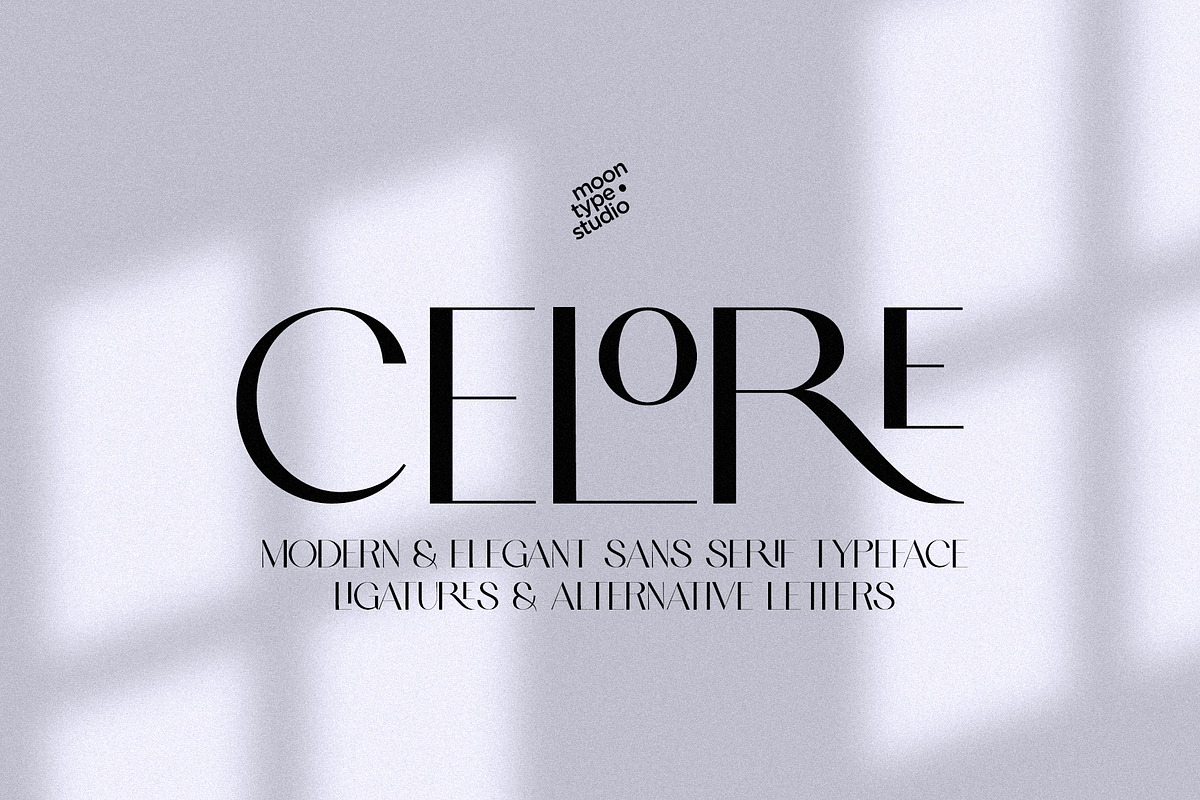 Celore - Elegant & Modern Sans, a Sans Serif Font by Schrifted Type (Photo 1 of 9)