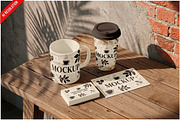 Coffee Mug Takeaway Cup Business PSD, a Cups & Container Mockup by Bruno's Shop (Thumbnail 1 of 3)