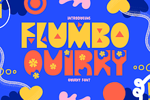 Flumbo Quirky – Playful Quirky Font