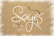 Sayes, a Script Font by Digital Typeface Studio (Thumbnail 1 of 5)