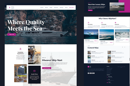 ShipMart-Modern Shipping  Template