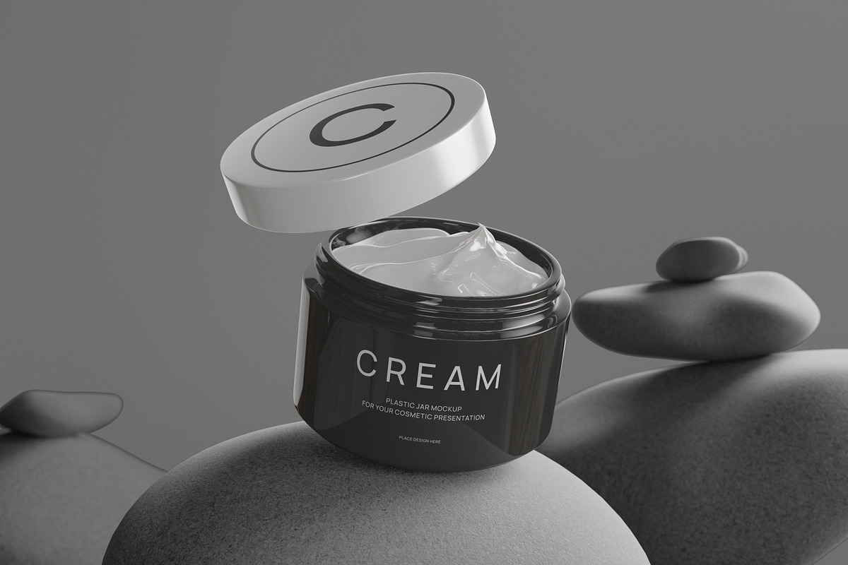 Jar Mockup, a Packaging Mockup by baim_std (Photo 1 of 2)