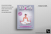 Yoga Flyer, a Flyer Template by FlyerPig (Thumbnail 3 of 3)