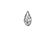 Geometric Modern Crystal Logo, a Branding & Logo Template by Luxury Logos (Thumbnail 3 of 4)