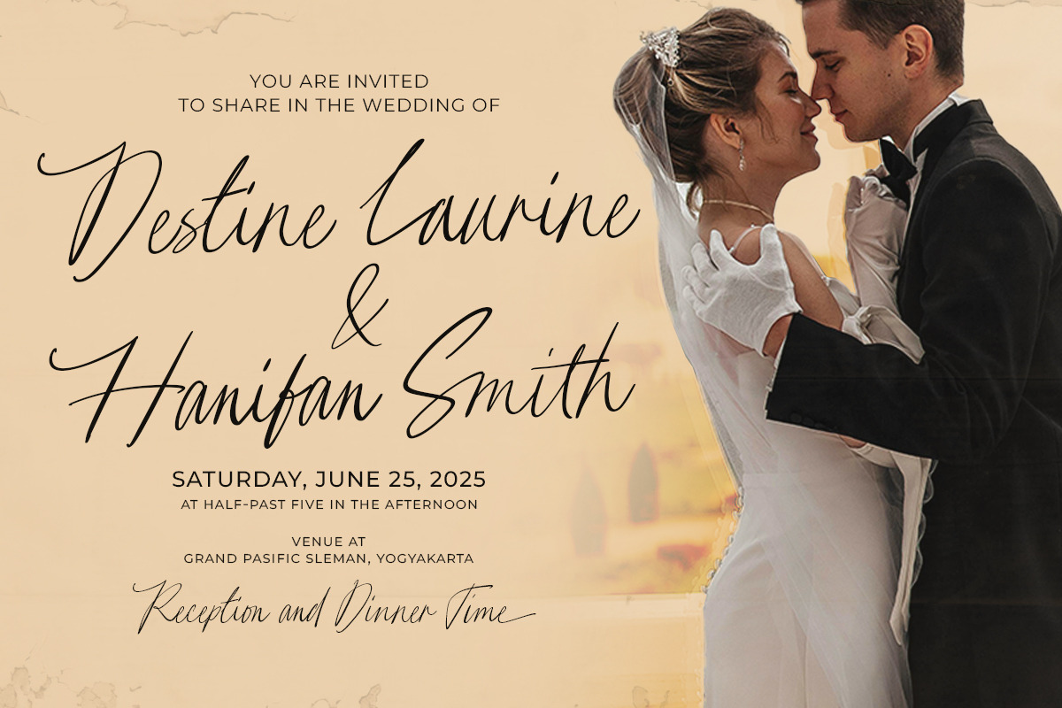 Right Smith Wedding Script, a Script Font by Letterhend Studio (Photo 5 of 9)