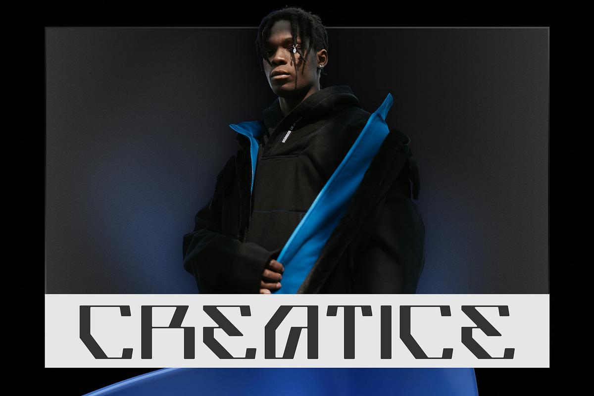 Sorane - Cyber Sci-Fi Display Font, a Sans Serif Font by Hakara Type (Photo 3 of 7)