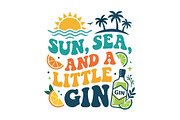 Summer Vacation Quotes, a Seasonal Illustration by Artivon (Thumbnail 5 of 11)