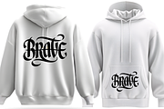 Gothic & Aesthetic Typography, a Hoody Mockup by Printable Design Store (Thumbnail 4 of 5)