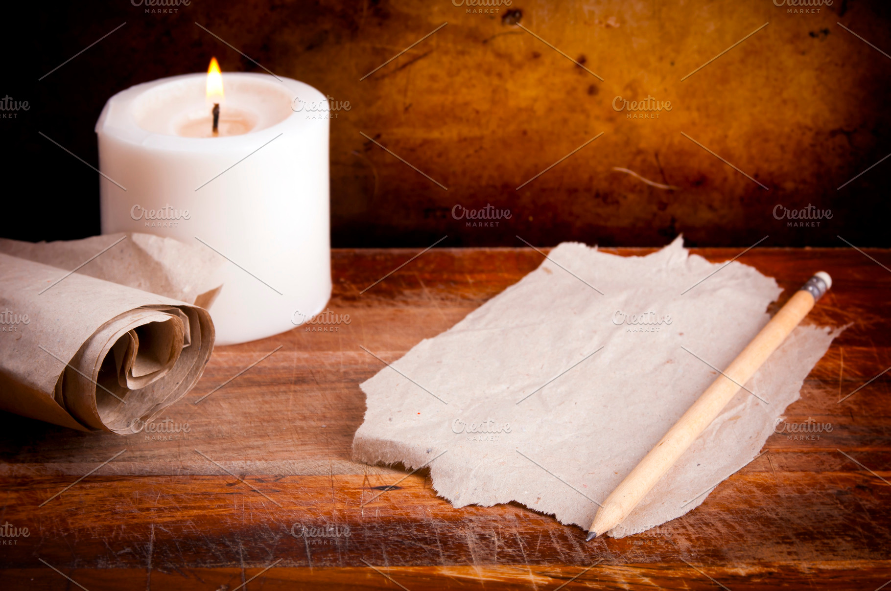 Antique Writing Background, a School & Education Photo by THP Creative