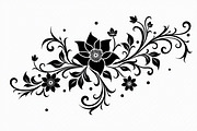 Ornamental Flower Designs, an Illustration by yasushie (Thumbnail 18 of 20)