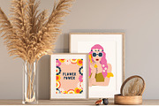 Retro groovy posters - wall art, an Illustration by Sofico (Thumbnail 3 of 13)