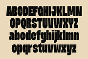 Kilgar - Heavy Bold Condensed Font, a Sans Serif Font by RagamKata (Thumbnail 9 of 10)