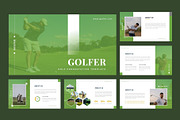 GOLFER  Golf Club Keynote Template, a Presentation Template by Rizki Herdian (Thumbnail 2 of 5)
