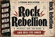 Rock Rebellion, a Serif Font by Wow Magic (Thumbnail 5 of 5)