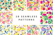 Tropical Paradise-watercolor set, an Object Graphic by Kseniya_design (Thumbnail 8 of 12)