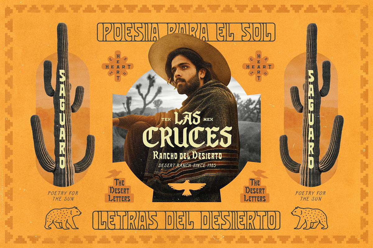 Las Cruces Font Collection + Extras, a Serif Font by Opus Nigrum (Photo 10 of 16)