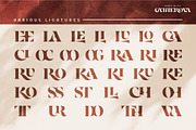 Catherova - Elegant Stencil, a Serif Font by Mokatype Studio (Thumbnail 10 of 11)