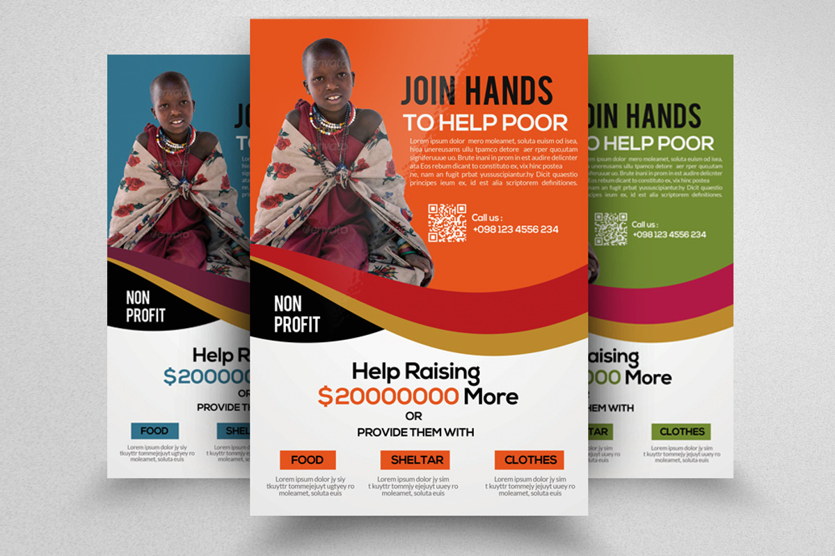 Charity Event Flyer Template, a Flyer Template by Business Flyers