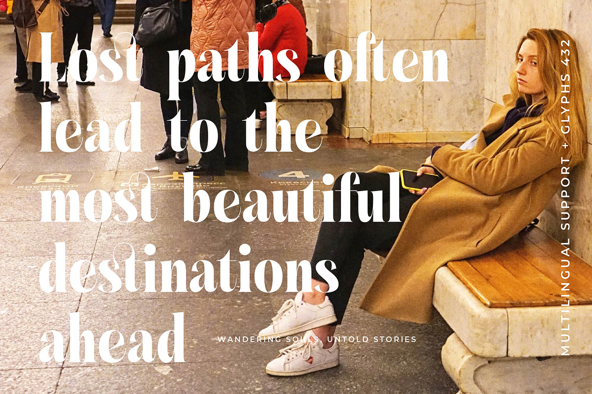 Glagiste - Modern Bold Serif Font, a Serif Font by timelesstype.co (Photo 10 of 20)