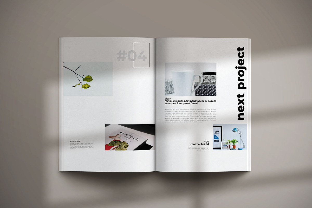 Minimal Template Layout, a Brochure Template by Creative-Work (Photo 4 of 7)