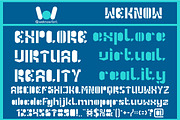 Holographic Mind font, a Font by weknow (Thumbnail 3 of 8)
