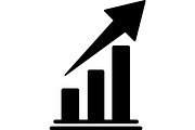 Business growth and upward arrow, a Finance Illustration by balal (Thumbnail 2 of 13)