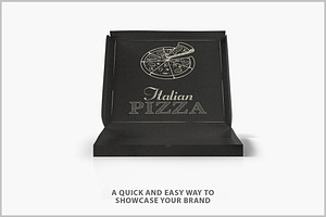 Pizza Box Mockup PSD