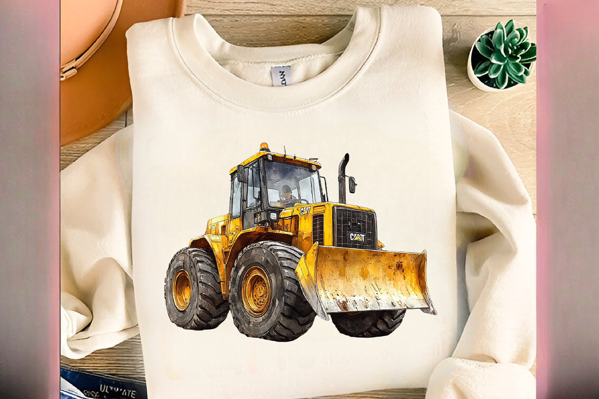 Cute Construction Watercolor Clipart, an Illustration by Designworld (Photo 9 of 9)