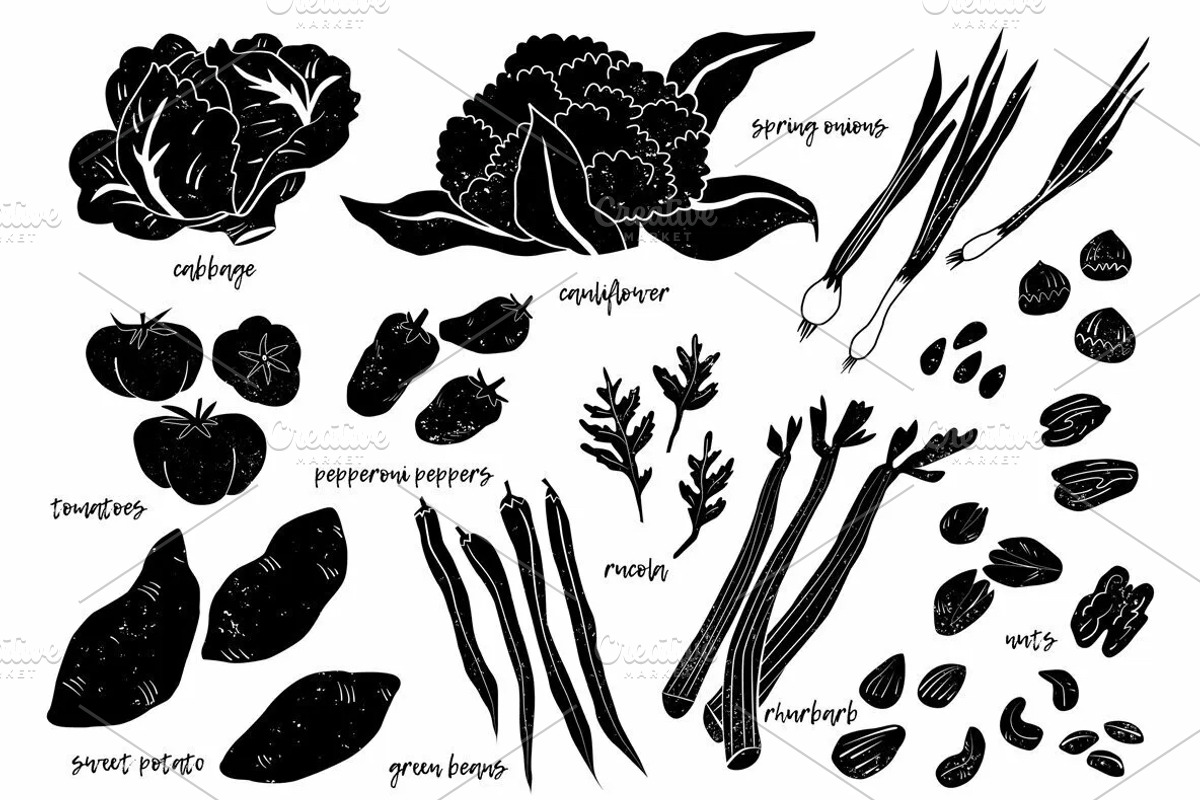 Autumn Bundle: Kitchen and Garden, a Food Illustration by Mii Lab (Photo 14 of 28)