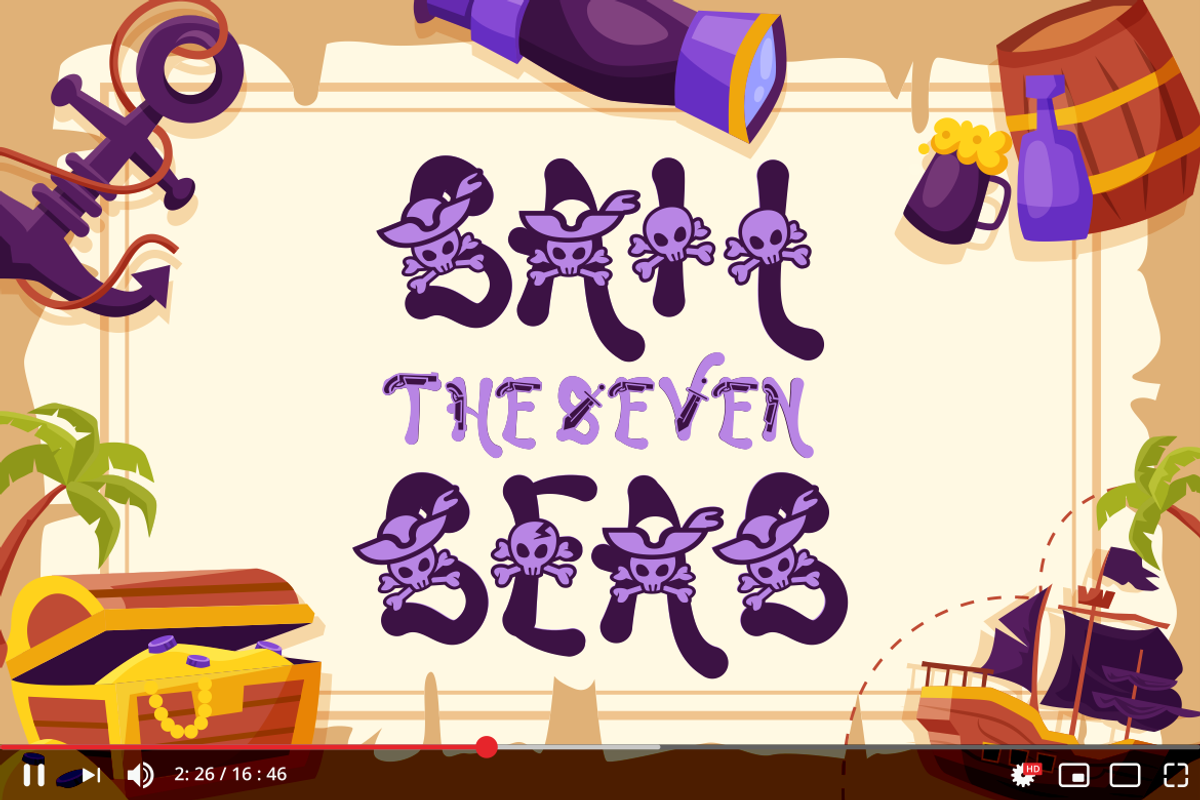 Sailing Scribe - Pirate Font, a Font by PutraCetol Studio (Photo 10 of 11)