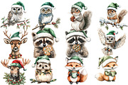 Winter Woodland Clipart, an Illustration by Designworld (Thumbnail 3 of 5)
