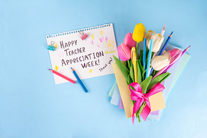 Teacher Appreciation Week background, a Holiday Photo by Rimma