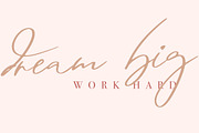 The Dream / Cyrillic & Latin Font, a Script Font by Katie Holland (Thumbnail 3 of 11)