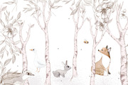 Fresco wall mural kids, a Texture Illustration by maniamantellina (Thumbnail 1 of 3)