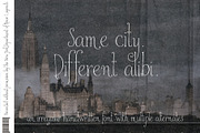New York Folklore Script Font, a Handwritten Font by Mneme (Thumbnail 5 of 8)