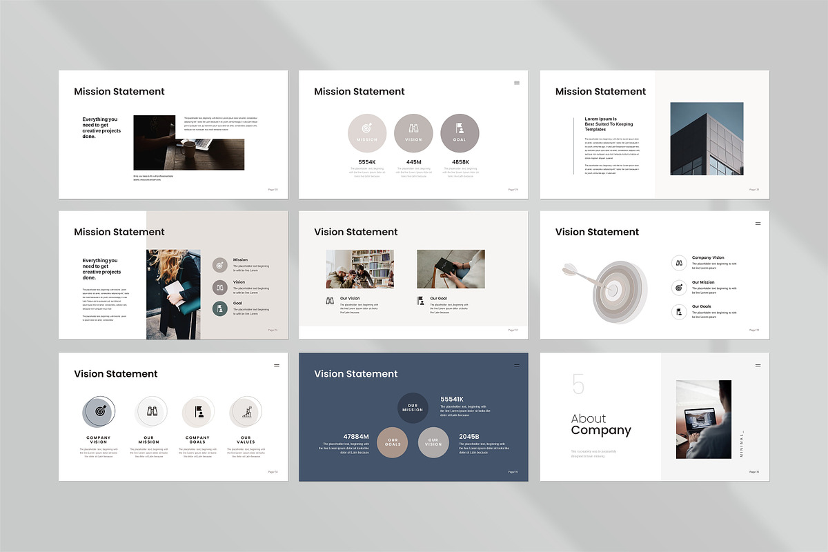 Business Plan GoogleSlide Template, a Marketing Template by creathrivestudio (Photo 9 of 33)