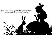 Alice in Wonderland Clipart, a Person Illustration by PassionPNGcreation (Thumbnail 2 of 5)