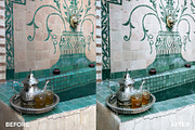 White Morocco Lightroom Presets, an Action Add-On by in between details (Thumbnail 4 of 13)
