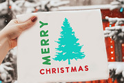 Merry Christmas SVG T-Shirt Design, a Texture Graphic by crative8112 (Thumbnail 2 of 3)