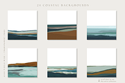 Coastal - Gouache Seascapes, a Texture Illustration by Opal Creative (Thumbnail 3 of 10)