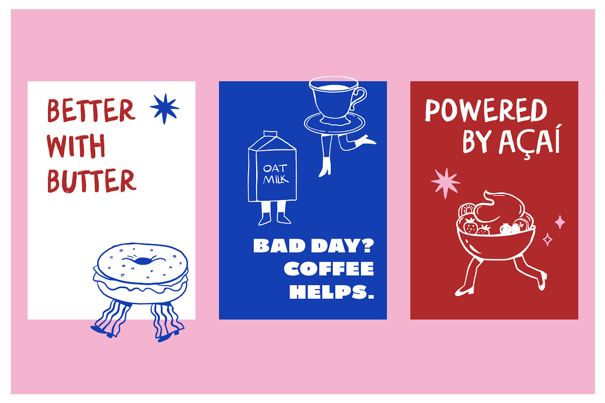 The Breakfast Club Illustration Set, a Decorative Illustration by Marish (Photo 7 of 10)