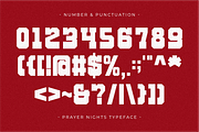 Prayer Nights - Modern Slab Serif, a Slab Serif Font by Pian45 Studio (Thumbnail 6 of 8)
