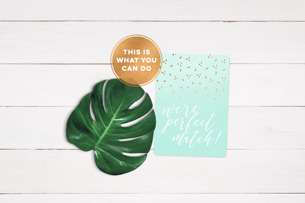 HYP-branded Invitation Mockup #1, a Product Mockup by Hype Your Prints (Photo 4 of 5)