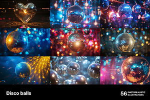 Disco Balls. Collection