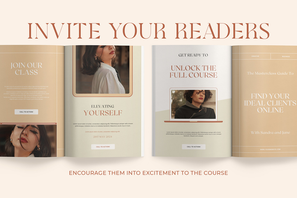 eBook and Workbook Bundle – Canva, a Magazine Template by Eesome Design Studio (Photo 10 of 31)