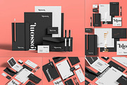 Stationary Branding Mock-up, an Advertising Mockup by zippypixelstudio (Thumbnail 1 of 10)