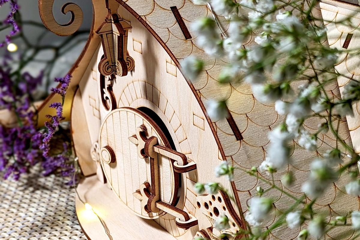 Fantasy dollhouse - Laser Cut File, an Object Graphic by VectorPainter (Photo 5 of 10)