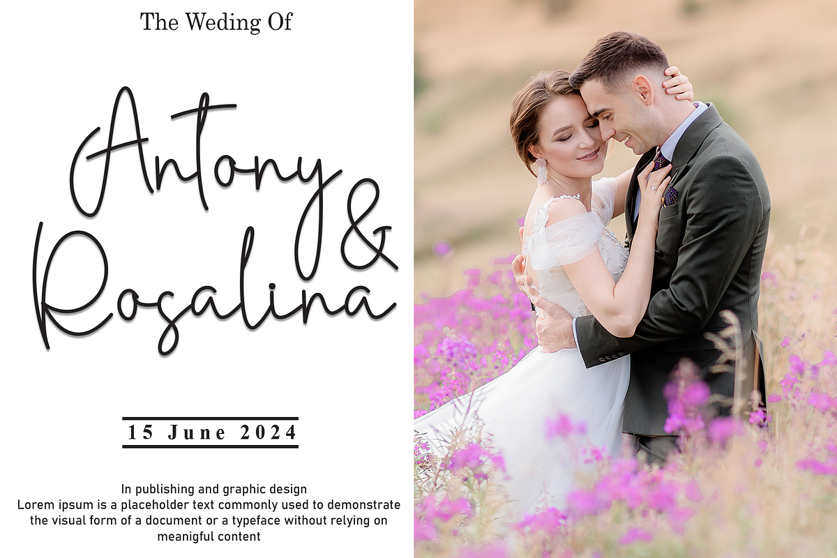 Monday Vibes | Script Font, a Handwritten Font by Scratchones (Photo 2 of 8)
